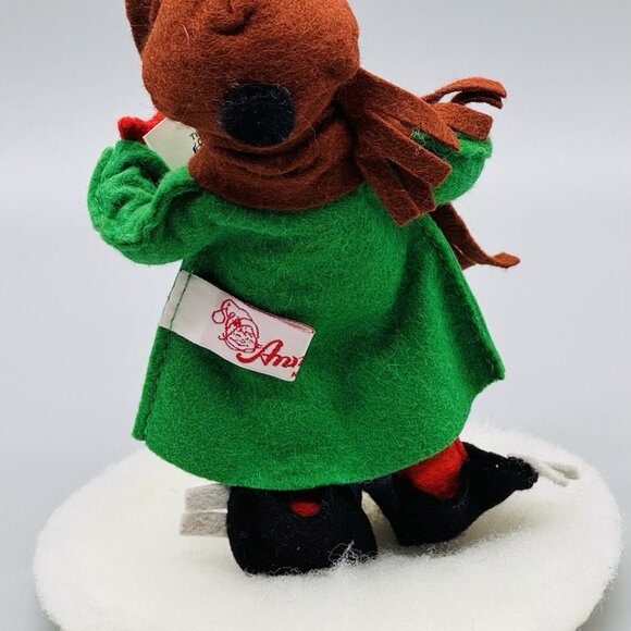 Annalee Caroler Boy Closed Eyes Open Mouth 8 inch 1992 Doll Made in USA - Picture 4 of 8